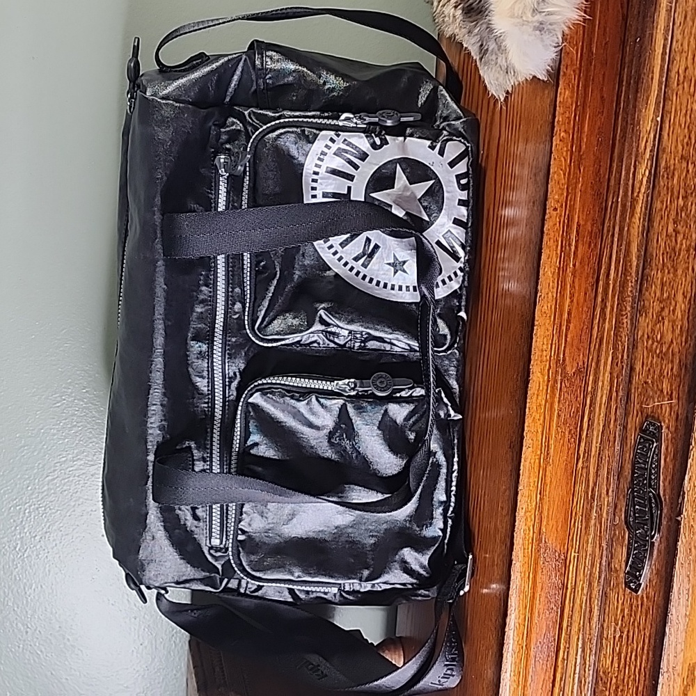 MAKE OFFER Kipling Stefany Bag Black Lacquer